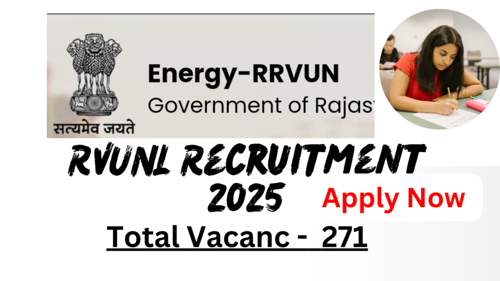 RVUNL Junior Engineers Recruitment 2025