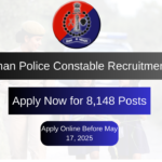 Rajasthan Police Constable Recruitment 2025