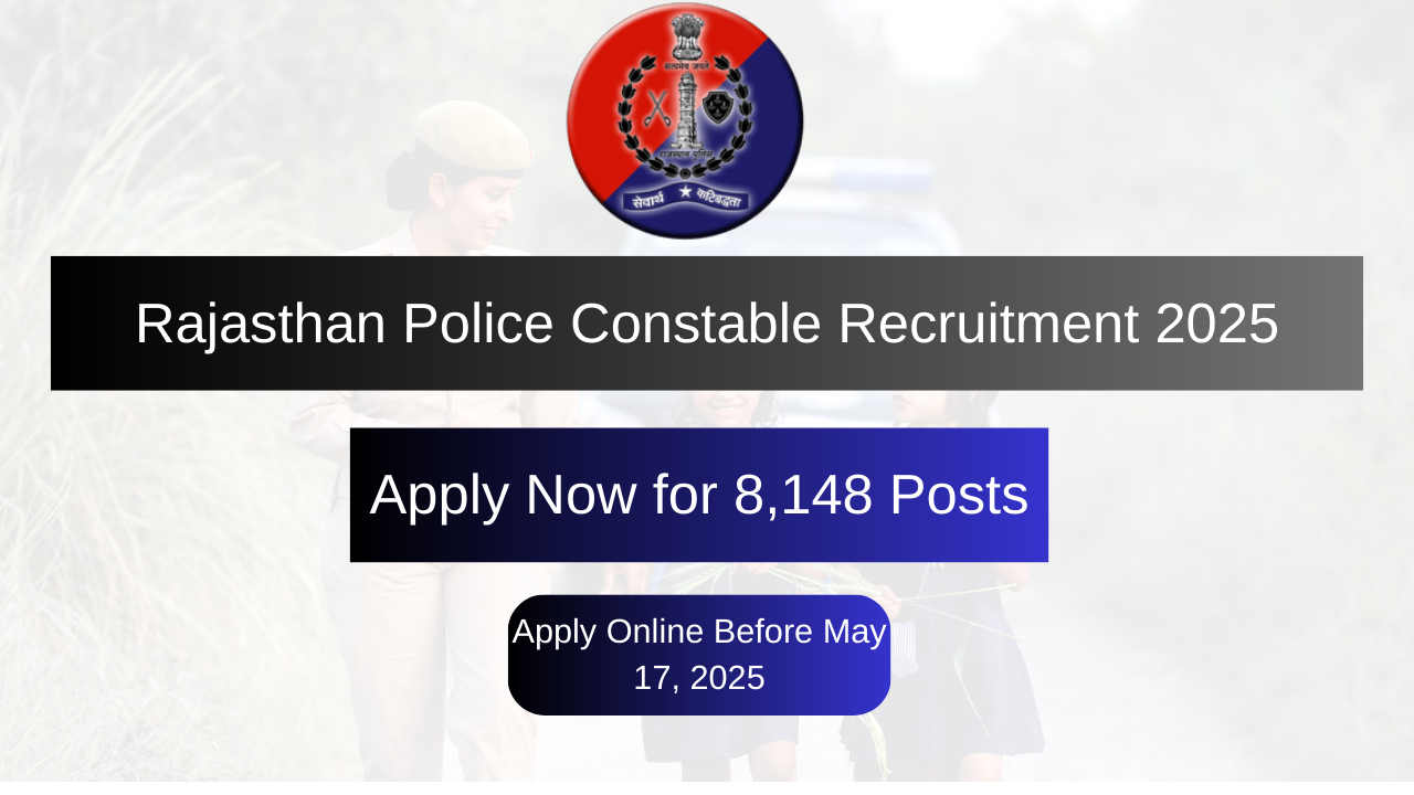 Rajasthan Police Constable Recruitment 2025