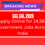 SSC CGL 2025 notification